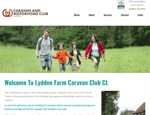 Tablet Screenshot of lyddenfarm.co.uk